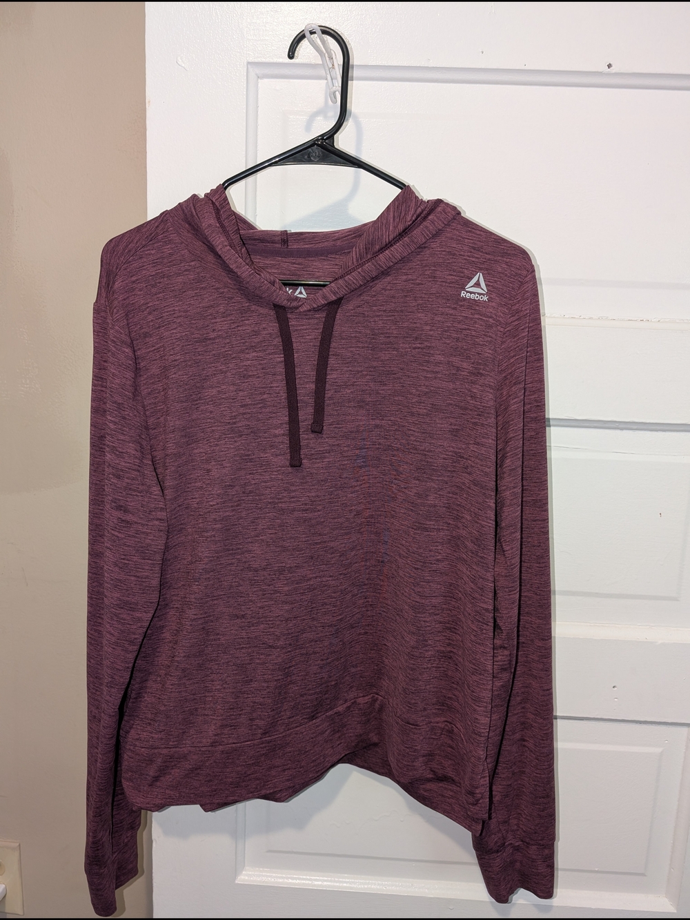 Reebok Marled Plum Hoodie